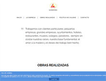 Tablet Screenshot of carpinterialaimar.com